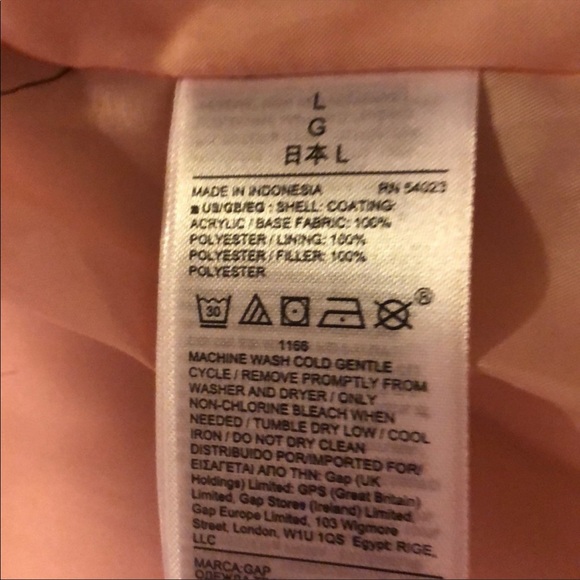 NEW Gap Puffer Jacket OLIVE GREEN Women’s LARGE fleece lined pockets, i - Picture 6 of 7